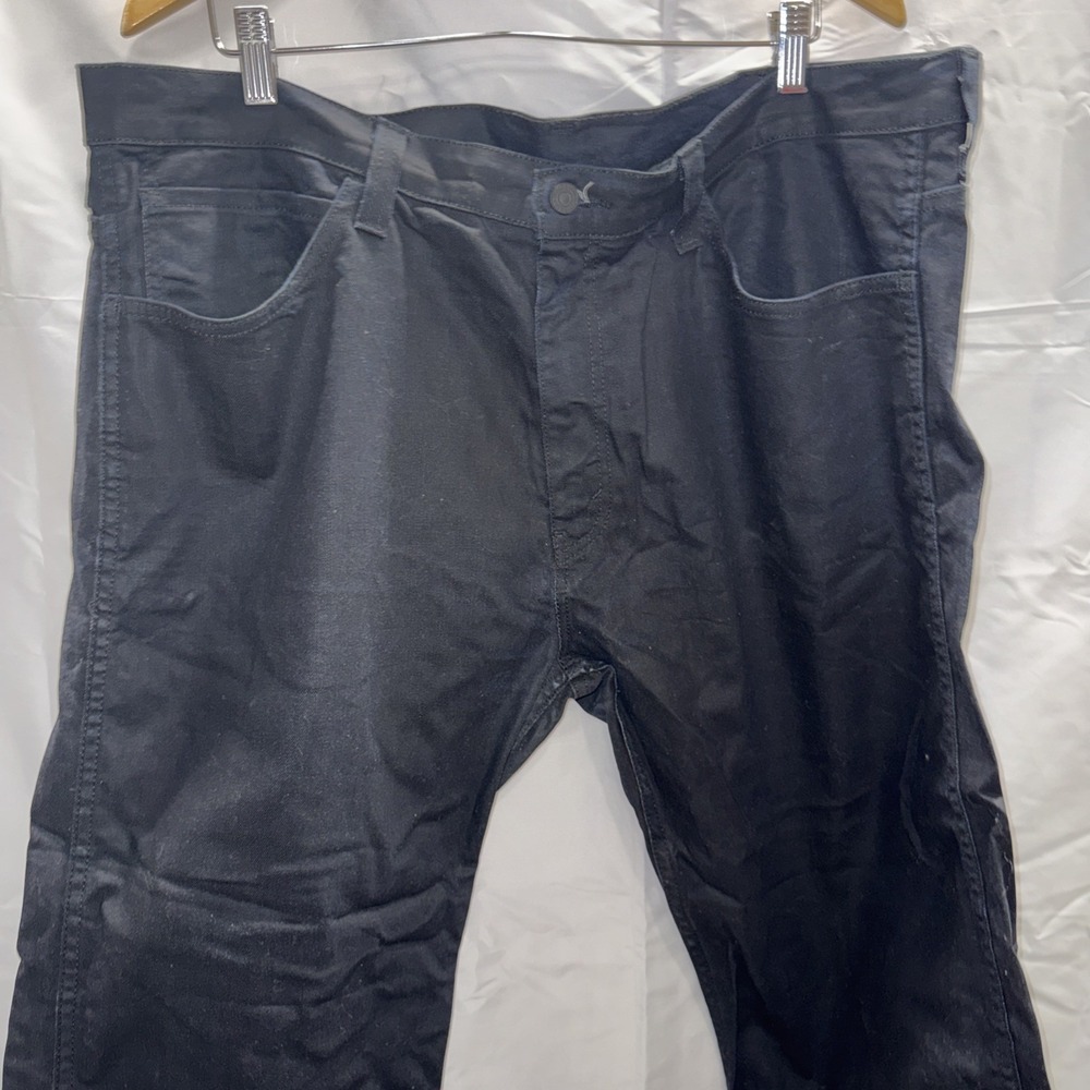 mens levi black jeans size 40x30 5 pockets